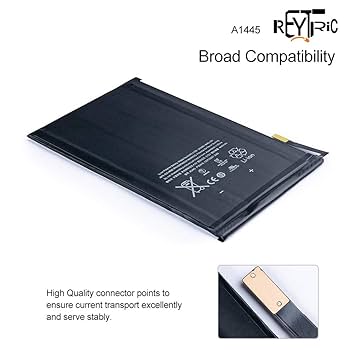 iPad - 電池94％ ipad mini 16GB au #45 Amazon.com: Pinsinholy A1445 Battery Compatible with iPad